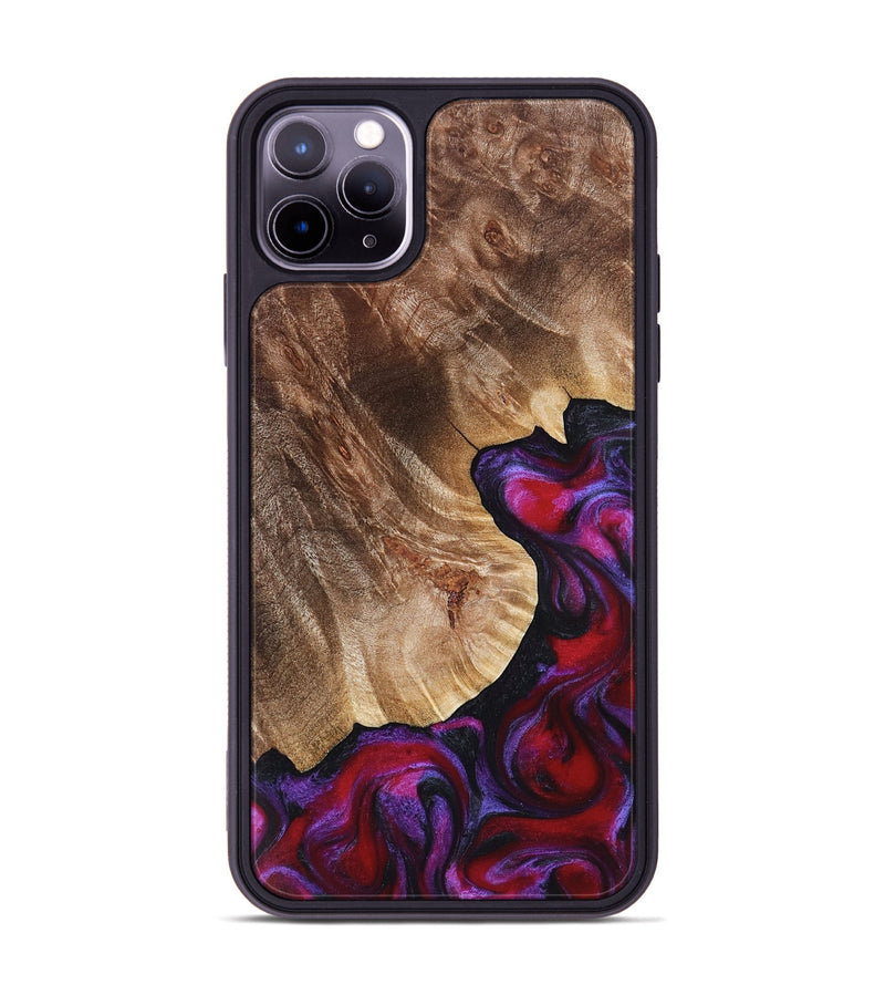 iPhone 11 Pro Max Wood Phone Case - Dorothy (Red, 821356)