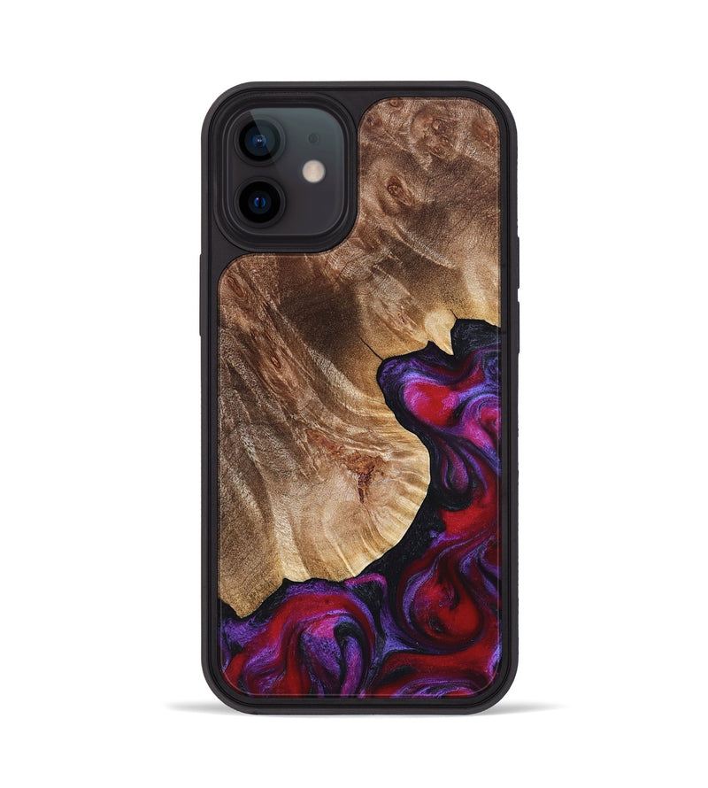 iPhone 12 Wood Phone Case - Dorothy (Red, 821356)