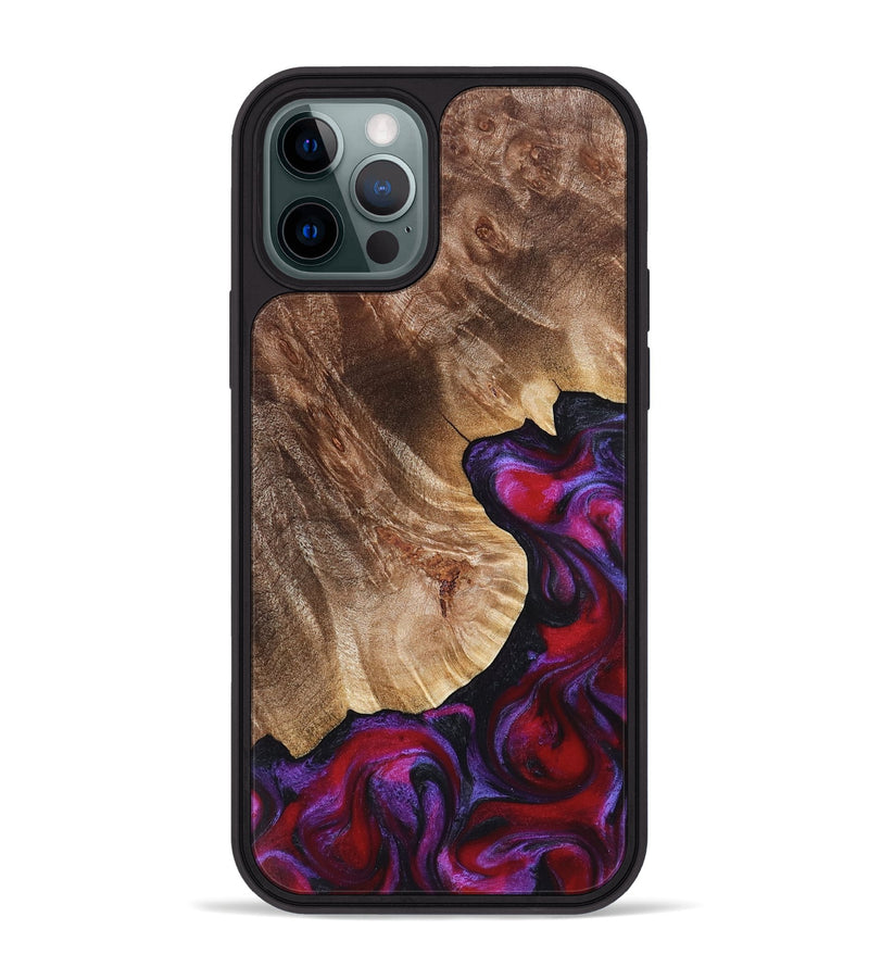 iPhone 12 Pro Max Wood Phone Case - Dorothy (Red, 821356)