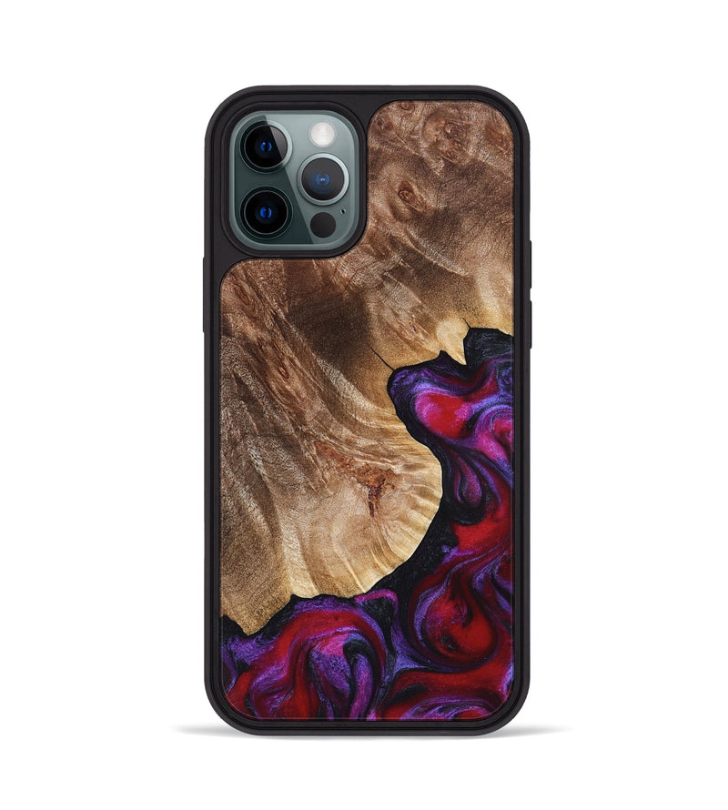 iPhone 12 Pro Wood Phone Case - Dorothy (Red, 821356)