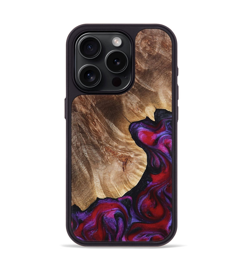 iPhone 15 Pro Wood Phone Case - Dorothy (Red, 821356)