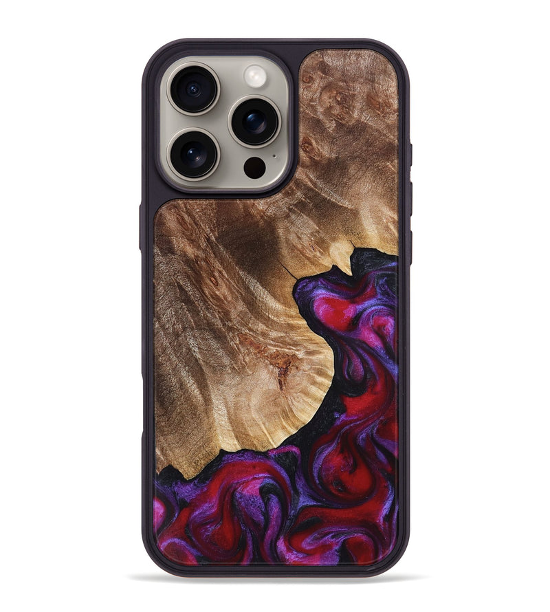 iPhone 16 Pro Max Wood Phone Case - Dorothy (Red, 821356)