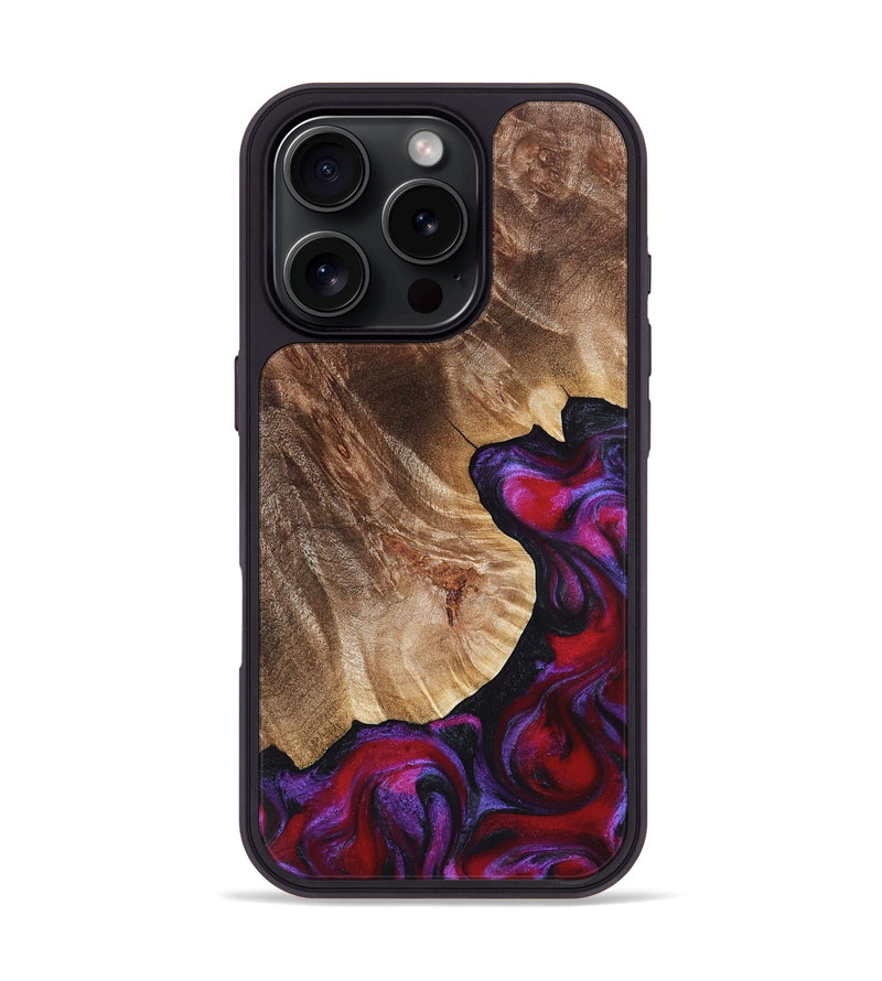 iPhone 16 Pro Wood Phone Case - Dorothy (Red, 821356)