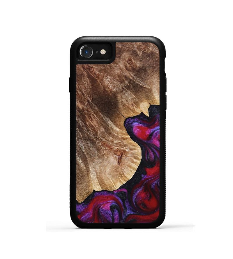 iPhone SE Wood Phone Case - Dorothy (Red, 821356)
