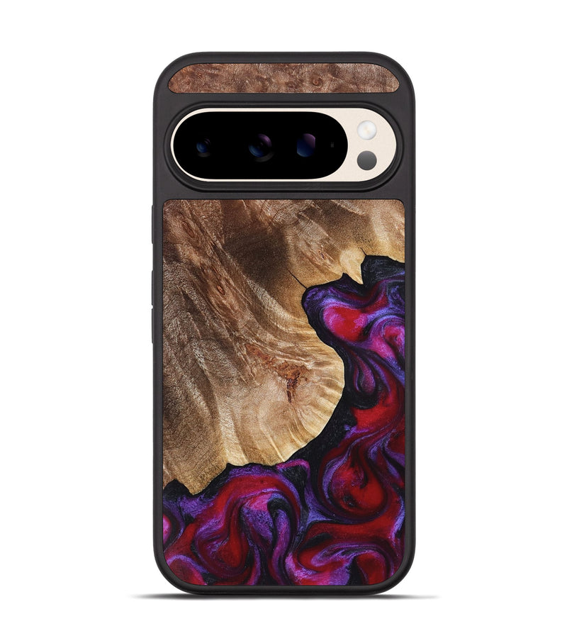 Pixel 10 Wood Phone Case - Dorothy (Red, 821356)