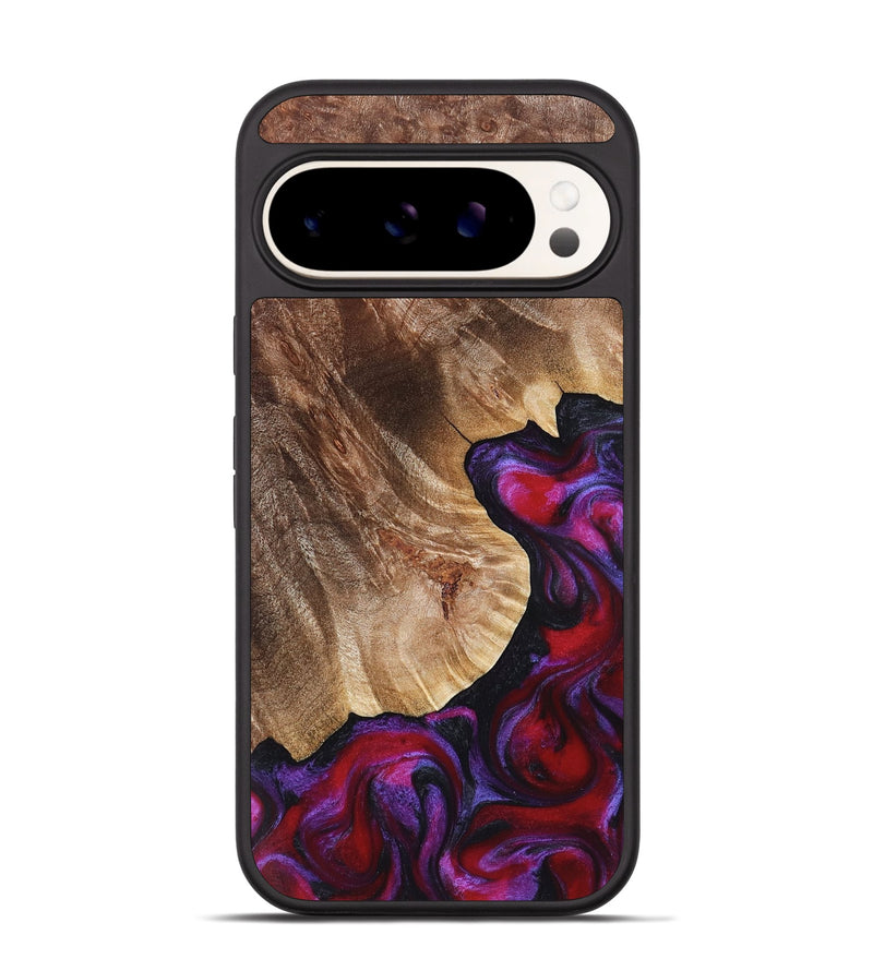 Pixel 9 Wood Phone Case - Dorothy (Red, 821356)