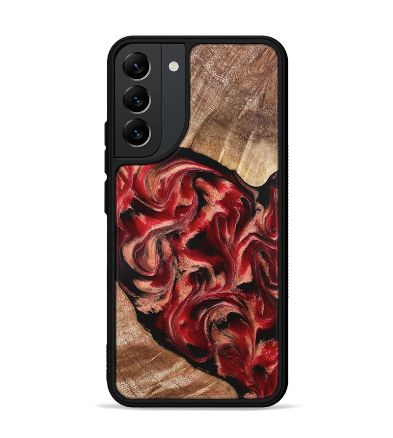Galaxy S22 Plus Wood Phone Case - Kadeem (Red, 821357)