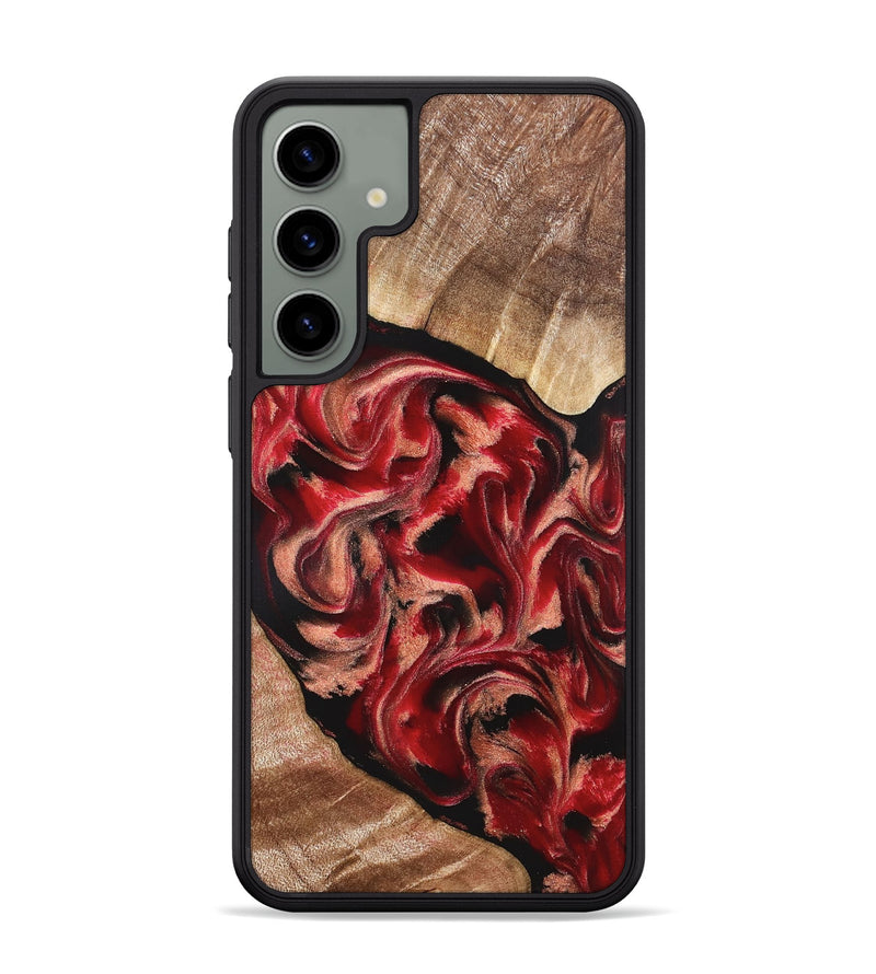 Galaxy S24 Plus Wood Phone Case - Kadeem (Red, 821357)