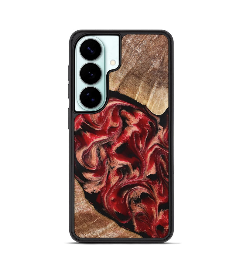 Galaxy S26 Wood Phone Case - Kadeem (Red, 821357)
