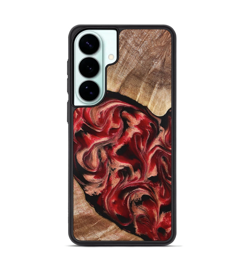 Galaxy S26 Plus Wood Phone Case - Kadeem (Red, 821357)