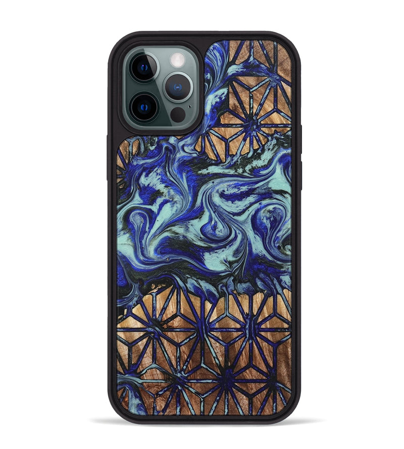 iPhone 12 Pro Max Wood Phone Case - Chace (Pattern, 821365)