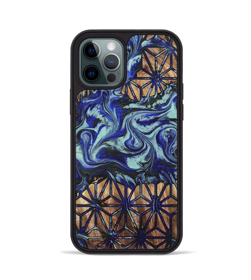 iPhone 12 Pro Wood Phone Case - Chace (Pattern, 821365)