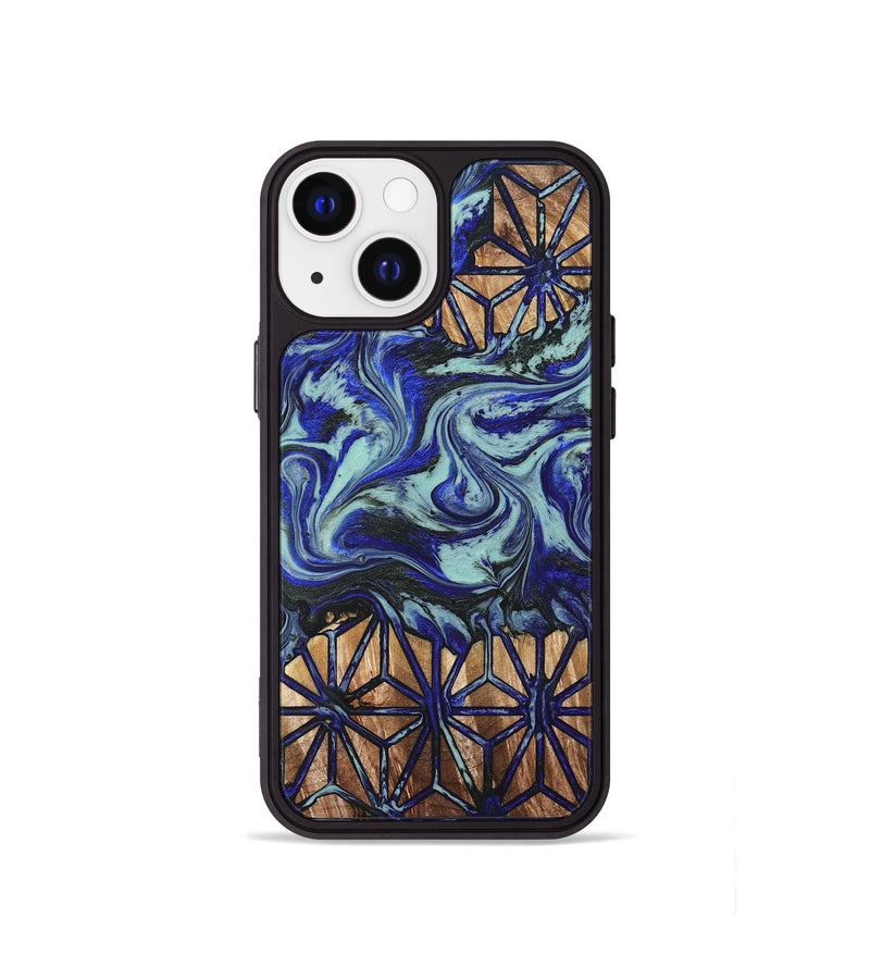 iPhone 13 mini Wood Phone Case - Chace (Pattern, 821365)