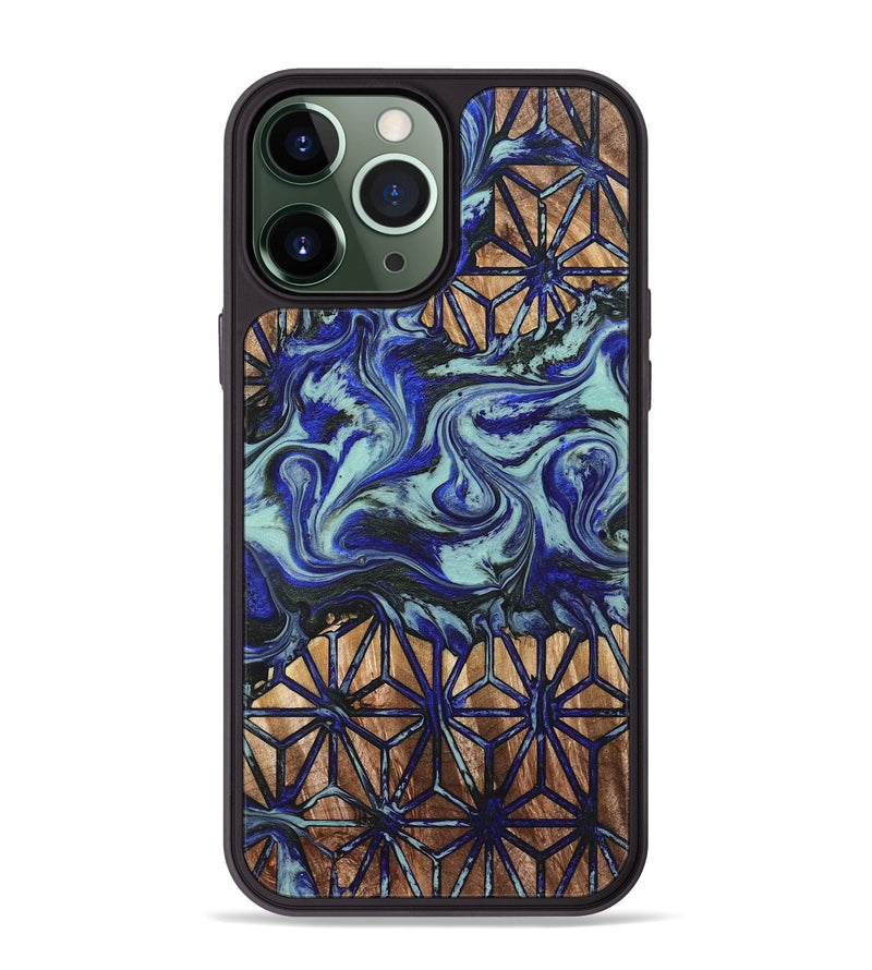iPhone 13 Pro Max Wood Phone Case - Chace (Pattern, 821365)