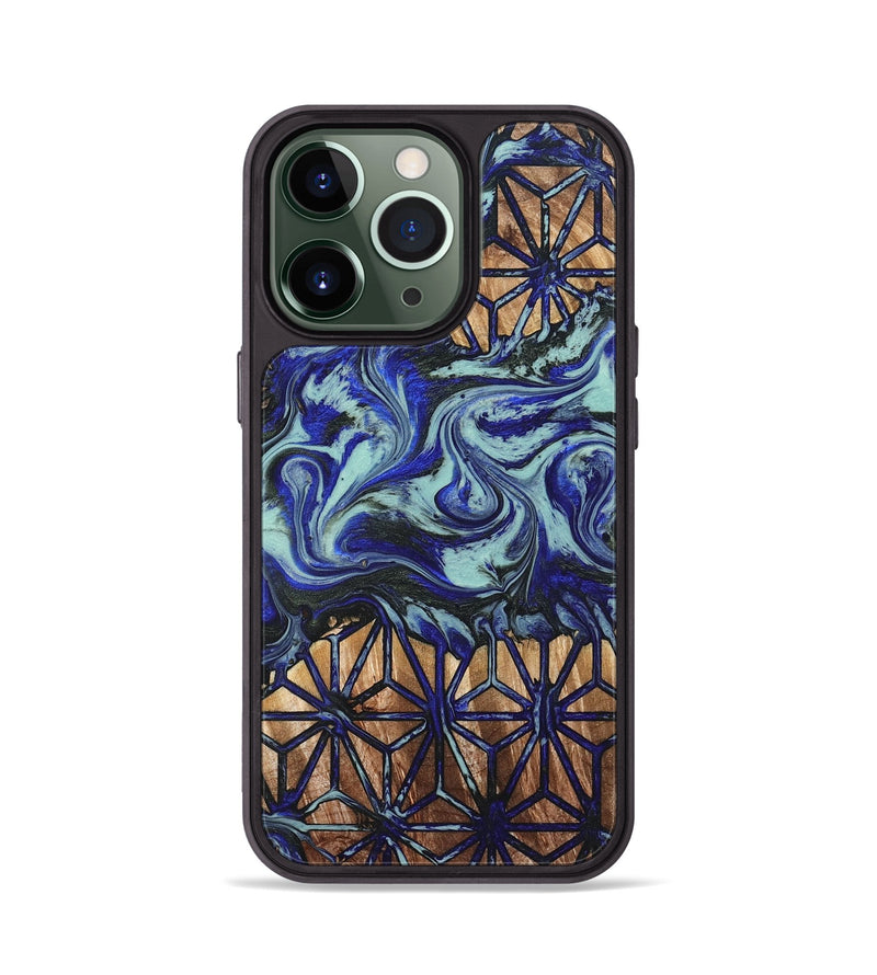 iPhone 13 Pro Wood Phone Case - Chace (Pattern, 821365)