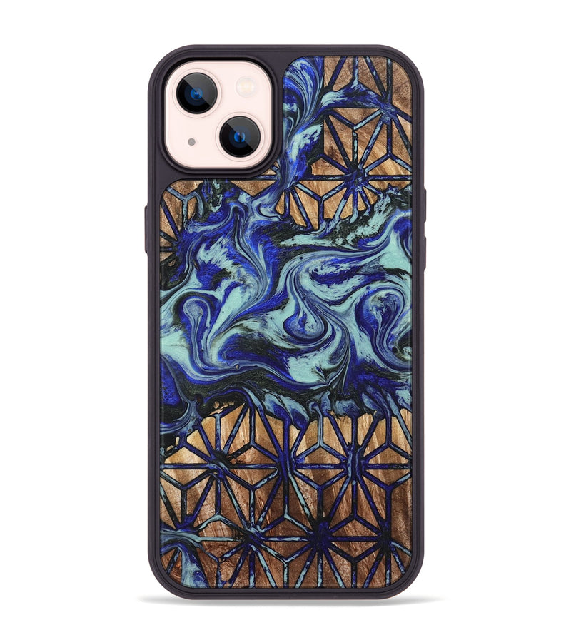 iPhone 14 Plus Wood Phone Case - Chace (Pattern, 821365)