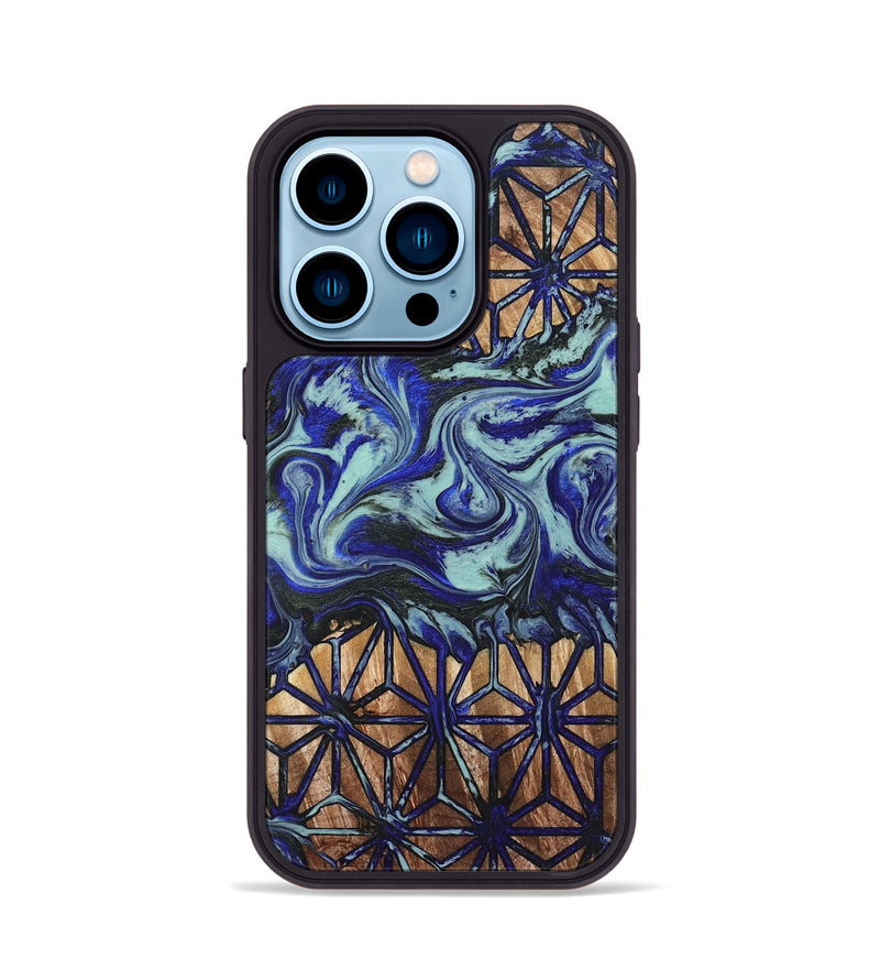 iPhone 14 Pro Wood Phone Case - Chace (Pattern, 821365)