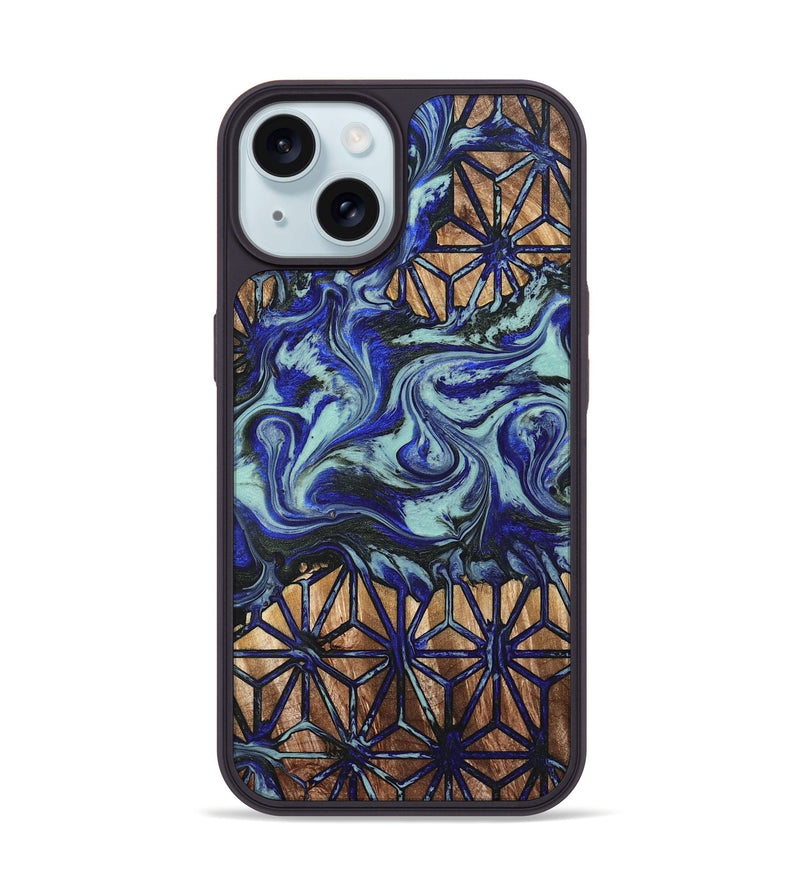 iPhone 15 Wood Phone Case - Chace (Pattern, 821365)