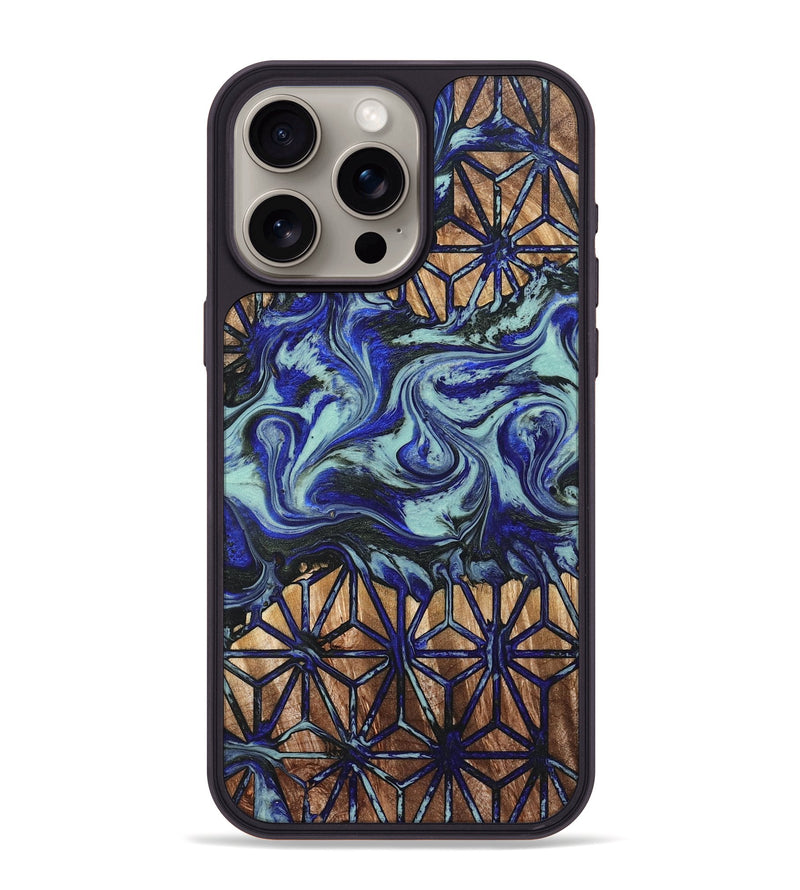 iPhone 15 Pro Max Wood Phone Case - Chace (Pattern, 821365)