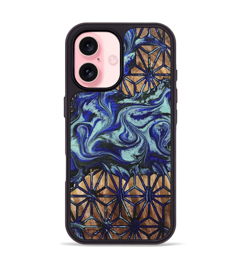 iPhone 16 Wood Phone Case - Chace (Pattern, 821365)