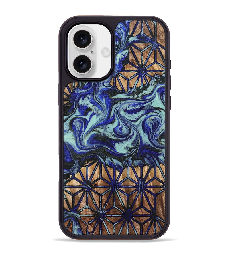 iPhone 16 Plus Wood Phone Case - Chace (Pattern, 821365)