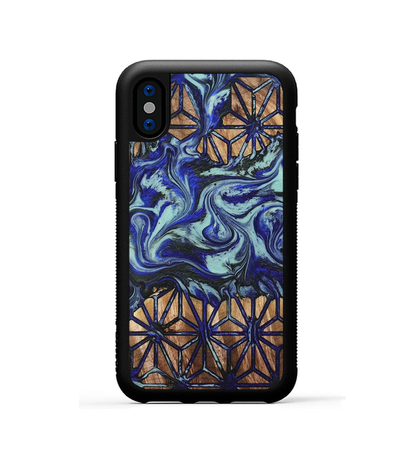 iPhone Xs Wood Phone Case - Chace (Pattern, 821365)