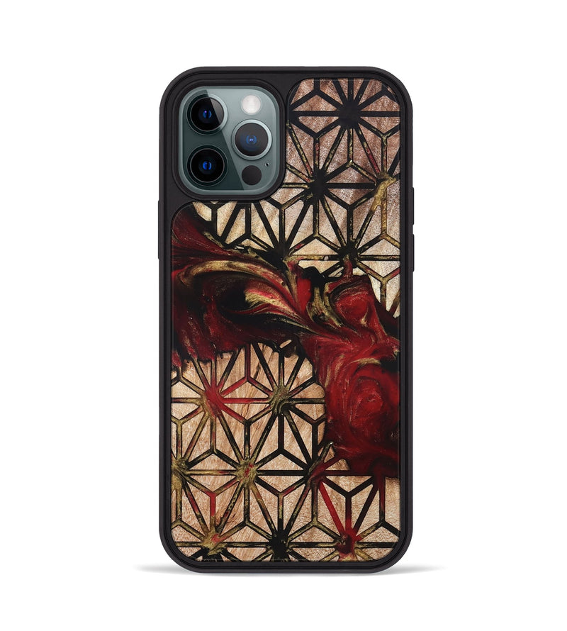 iPhone 12 Pro Wood Phone Case - Alberto (Pattern, 821369)