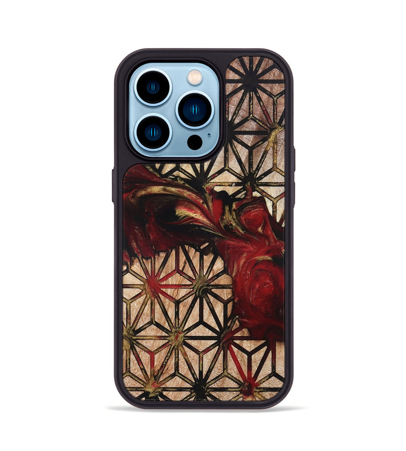 iPhone 14 Pro Wood Phone Case - Alberto (Pattern, 821369)
