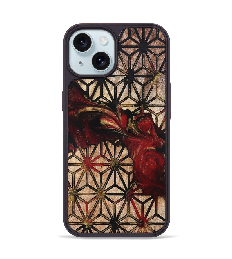 iPhone 15 Wood Phone Case - Alberto (Pattern, 821369)