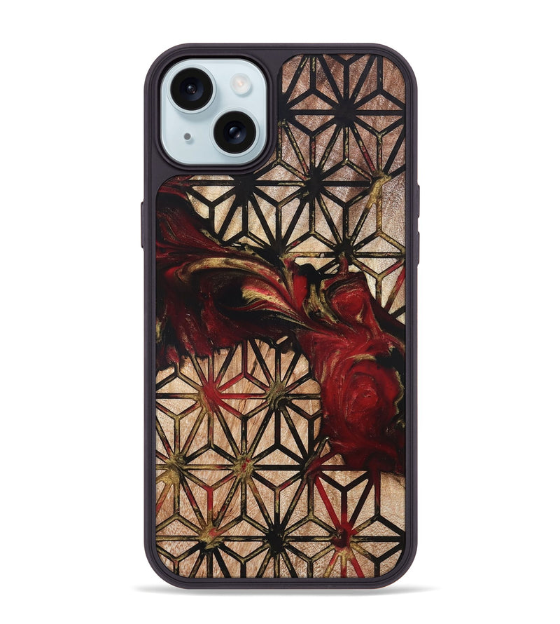 iPhone 15 Plus Wood Phone Case - Alberto (Pattern, 821369)