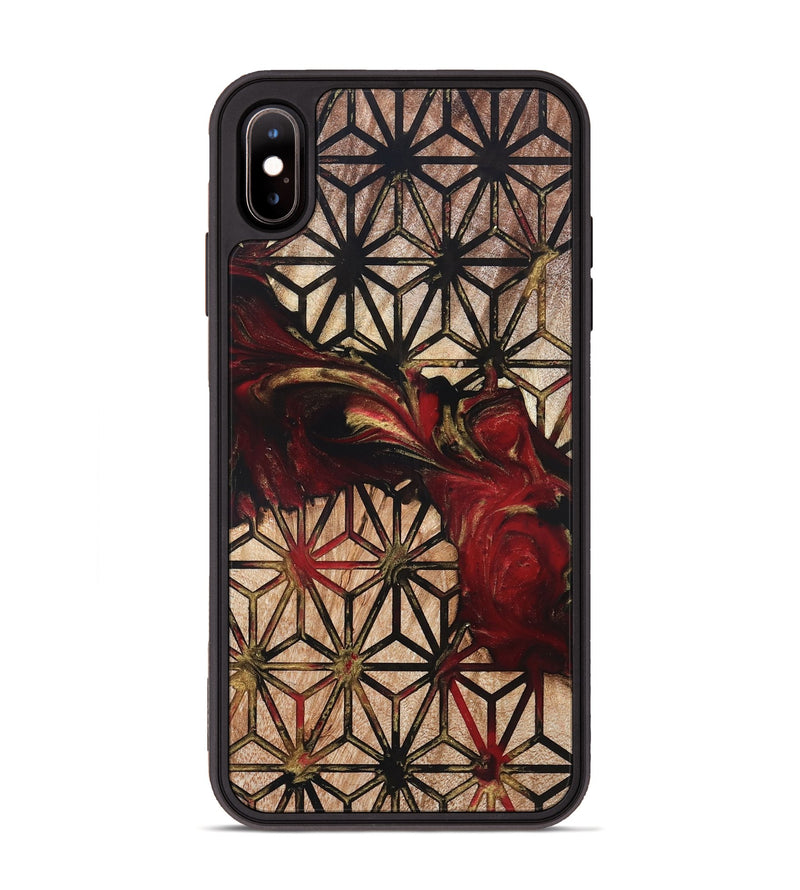 iPhone Xs Max Wood Phone Case - Alberto (Pattern, 821369)