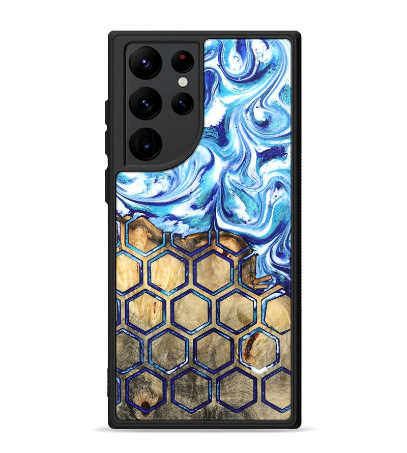 Galaxy S22 Ultra Wood Phone Case - Gauge (Pattern, 821370)