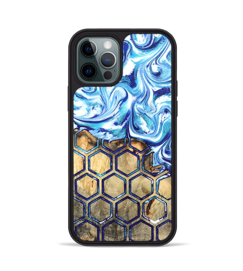 iPhone 12 Pro Wood Phone Case - Gauge (Pattern, 821370)