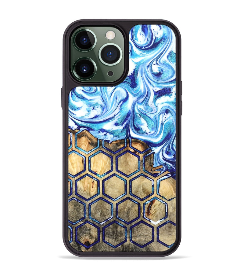 iPhone 13 Pro Max Wood Phone Case - Gauge (Pattern, 821370)