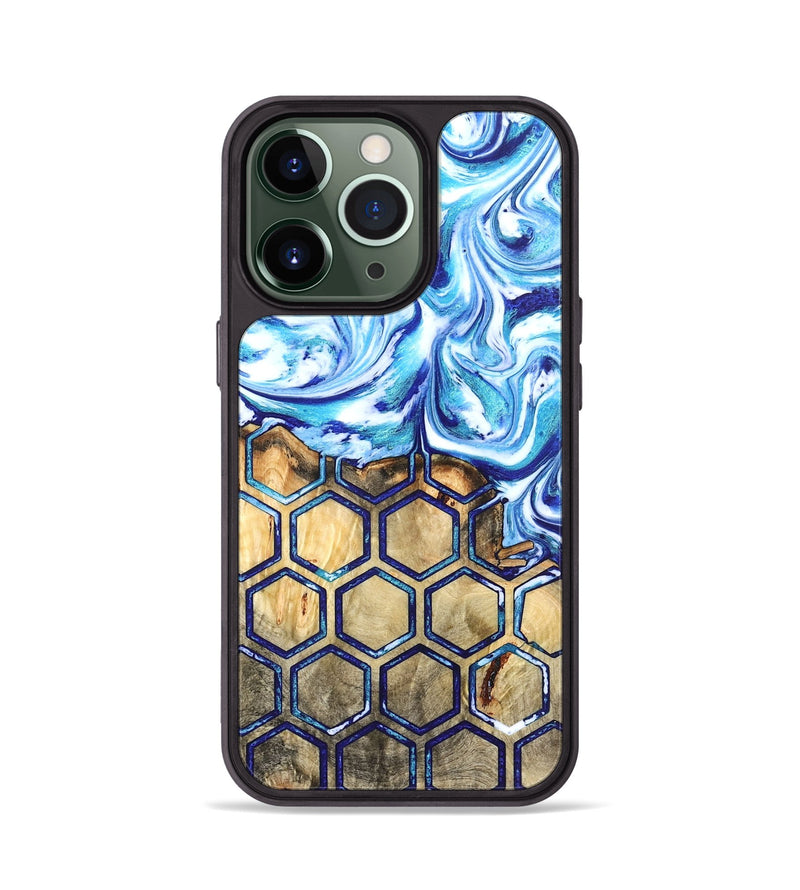 iPhone 13 Pro Wood Phone Case - Gauge (Pattern, 821370)
