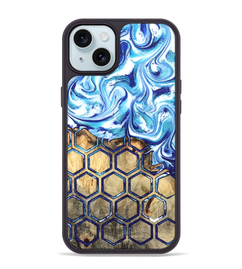 iPhone 15 Plus Wood Phone Case - Gauge (Pattern, 821370)