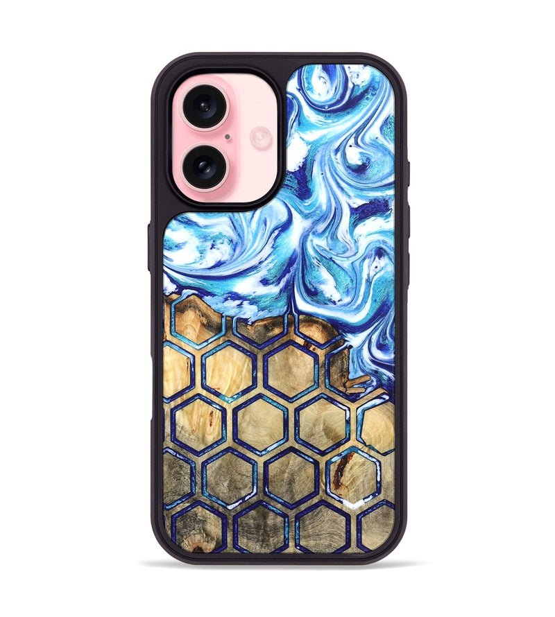 iPhone 16 Wood Phone Case - Gauge (Pattern, 821370)