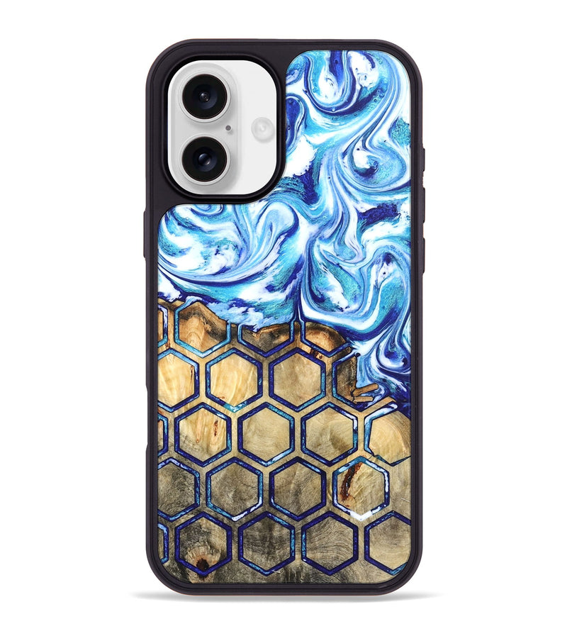iPhone 16 Plus Wood Phone Case - Gauge (Pattern, 821370)