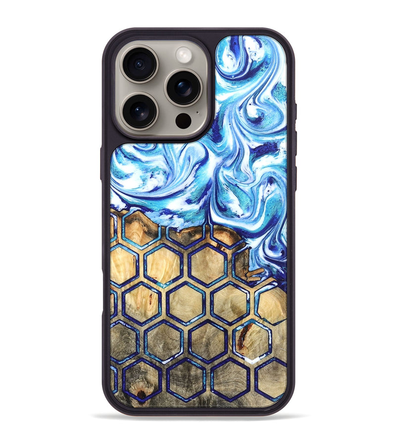 iPhone 16 Pro Max Wood Phone Case - Gauge (Pattern, 821370)