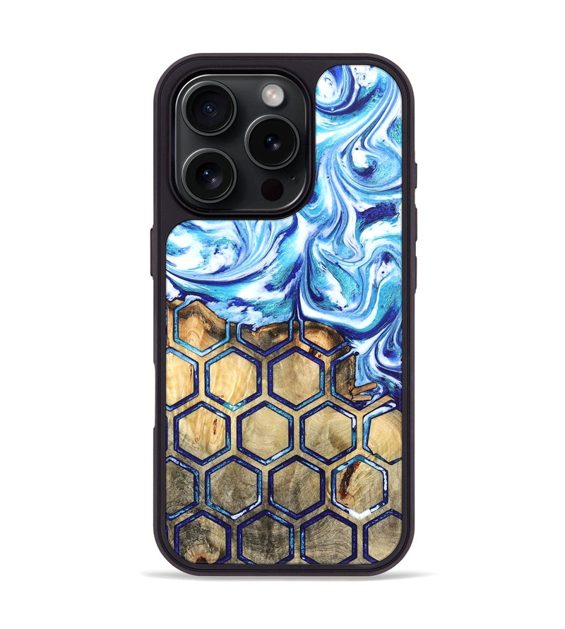 iPhone 16 Pro Wood Phone Case - Gauge (Pattern, 821370)