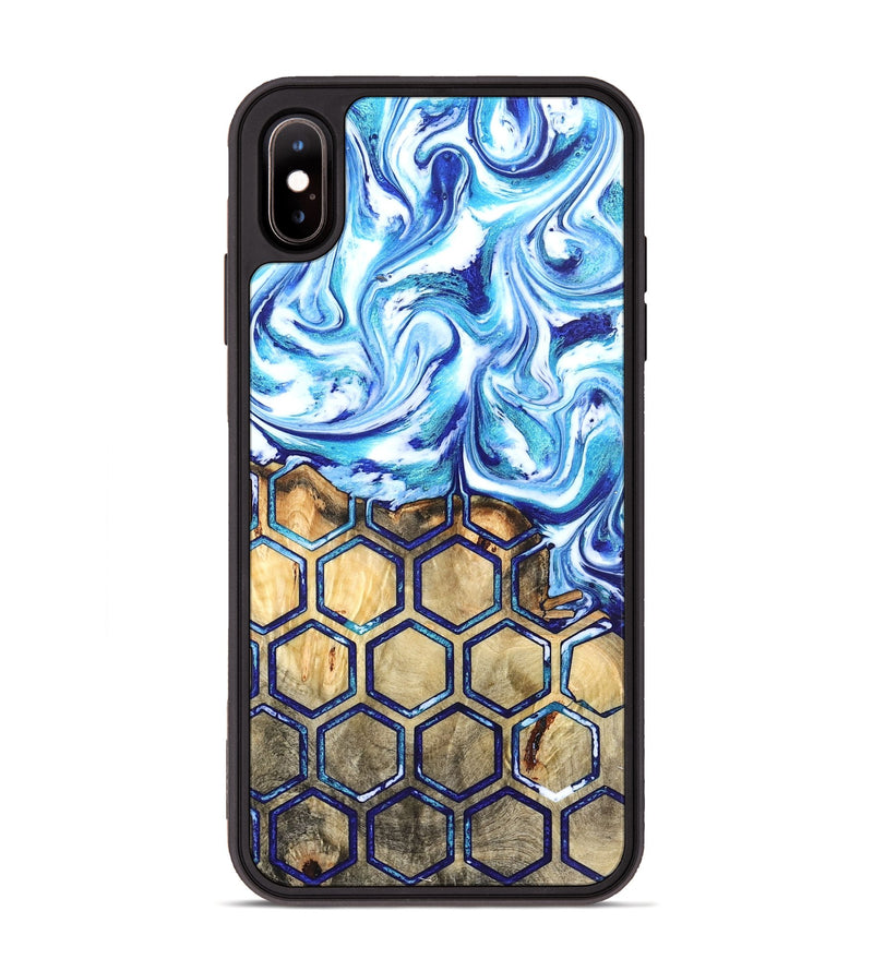 iPhone Xs Max Wood Phone Case - Gauge (Pattern, 821370)