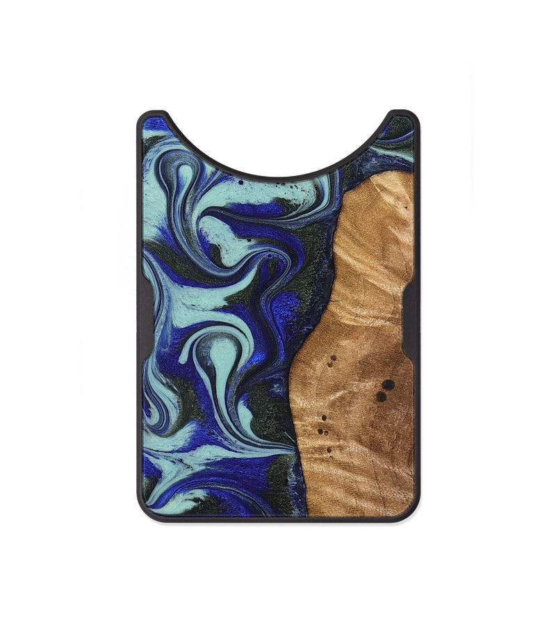 Alloy Wood Wallet - Manila (Blue, 821372)