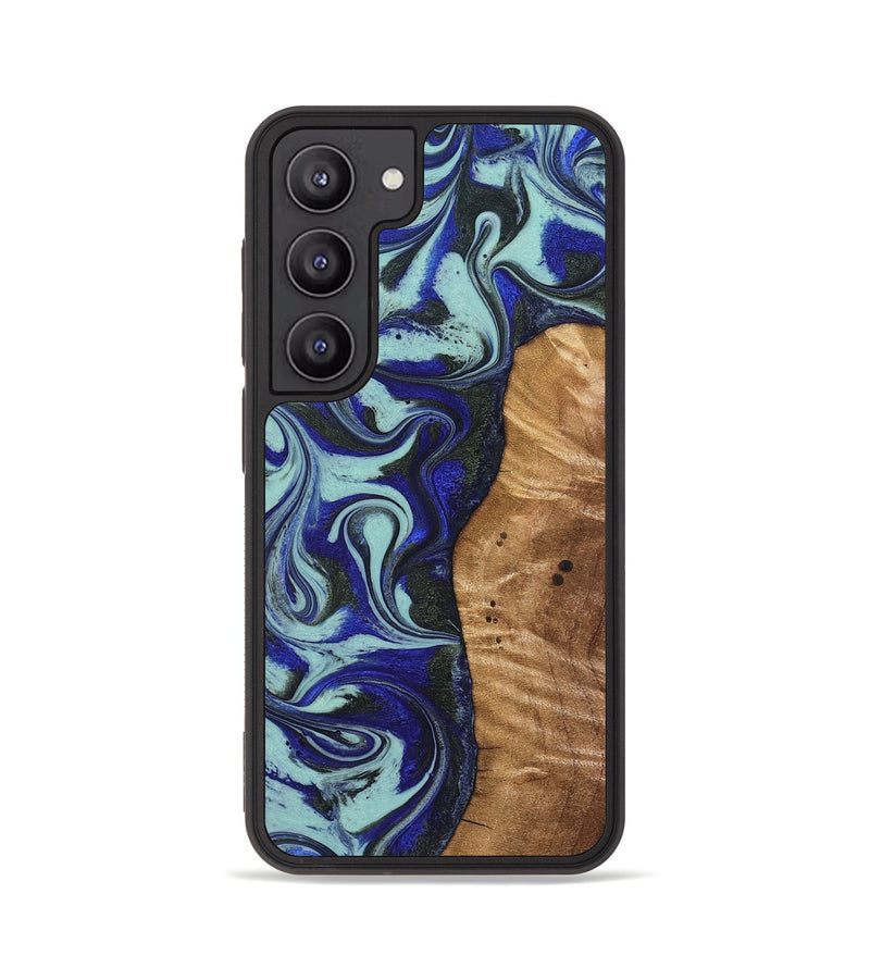 Galaxy S23 Wood Phone Case - Manila (Blue, 821372)