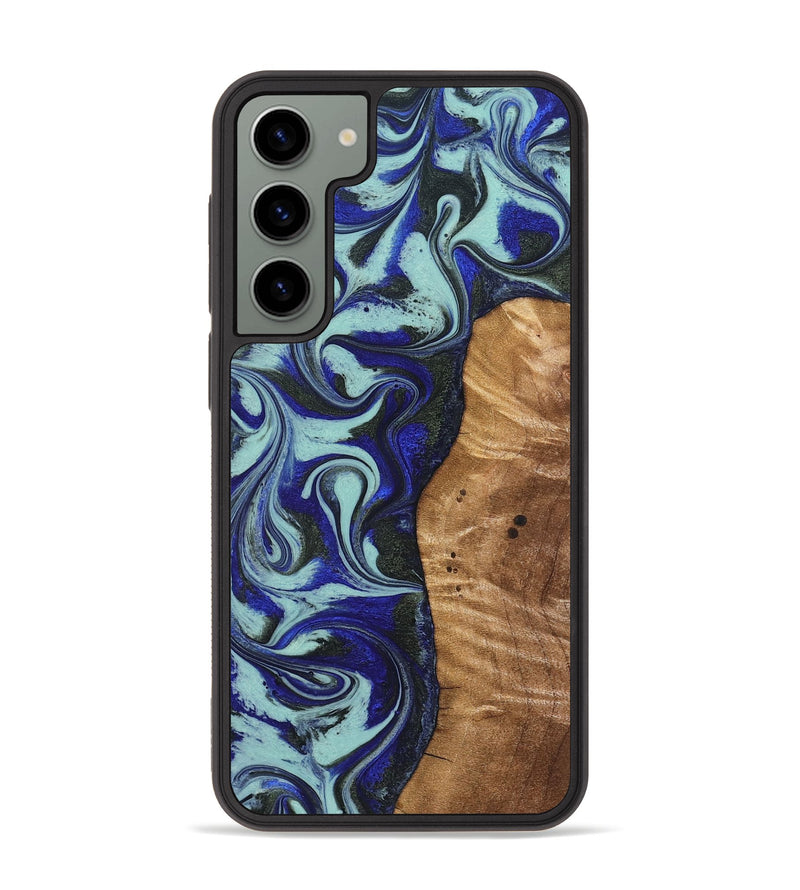 Galaxy S23 Plus Wood Phone Case - Manila (Blue, 821372)