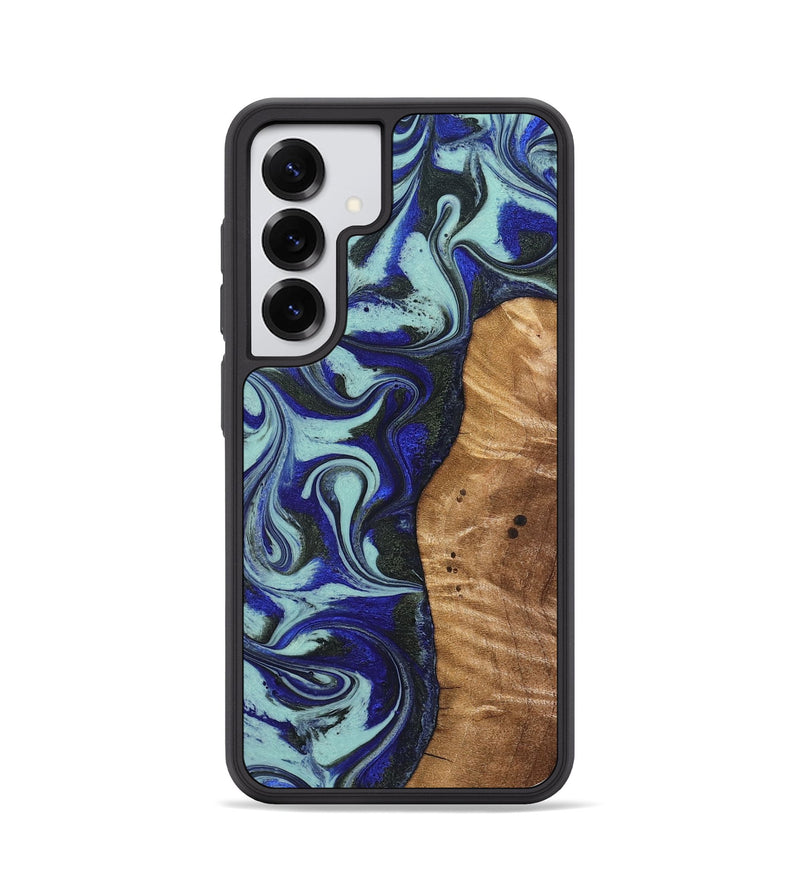 Galaxy S25 Wood Phone Case - Manila (Blue, 821372)