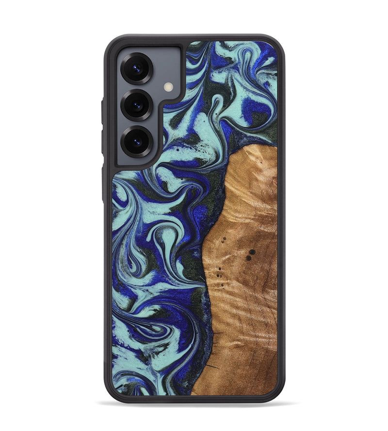 Galaxy S25 Plus Wood Phone Case - Manila (Blue, 821372)