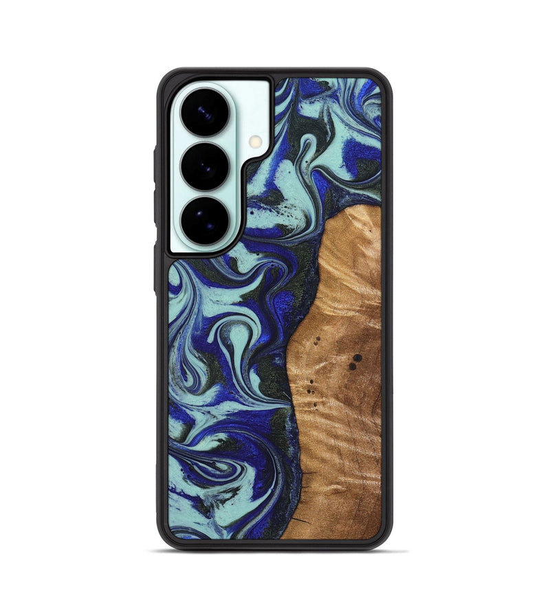 Galaxy S26 Wood Phone Case - Manila (Blue, 821372)