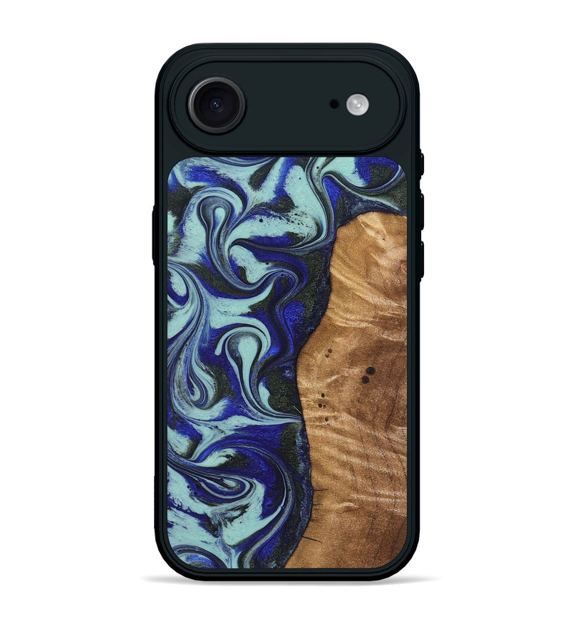 iPhone 17 Air Wood Phone Case - Manila (Blue, 821372)