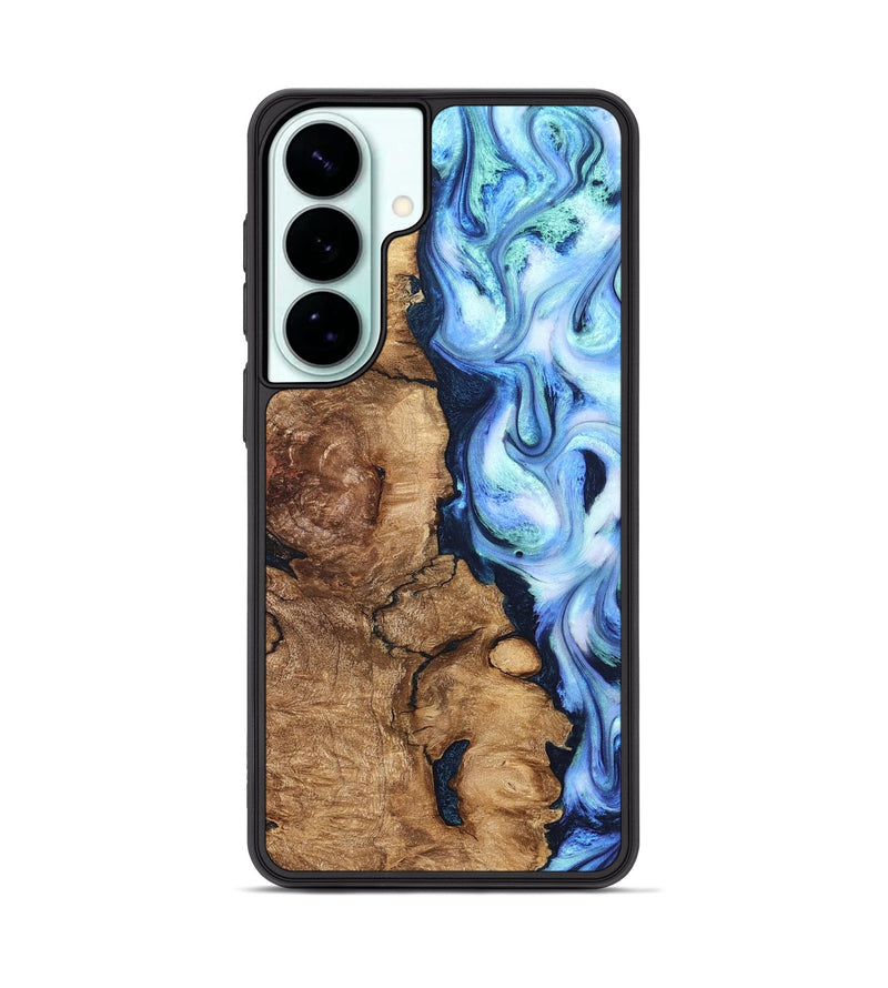 Galaxy S26 Plus Wood Phone Case - Steve (Blue, 821375)