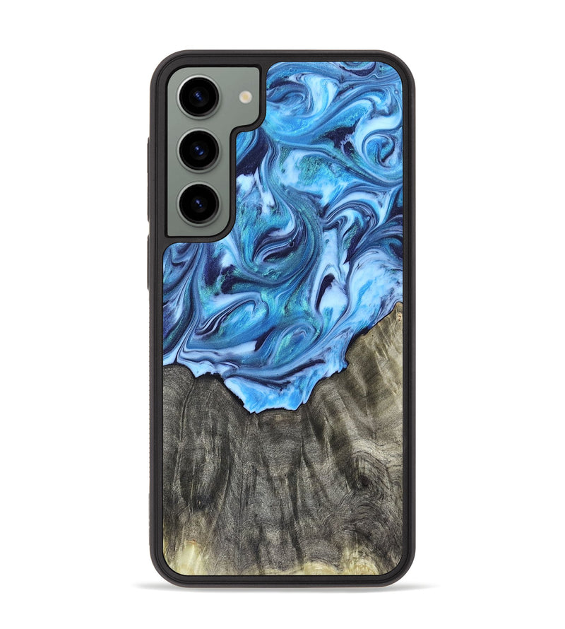 Galaxy S23 Plus Wood Phone Case - Mercy (Blue, 821376)